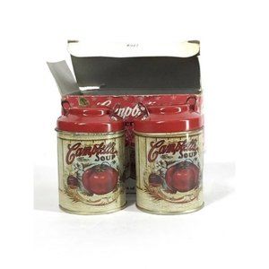 Campbell's Salt and Pepper Shakers 2pc